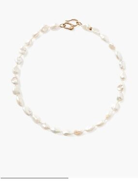 Chan Luu Keshi Pearl Cobra Necklace